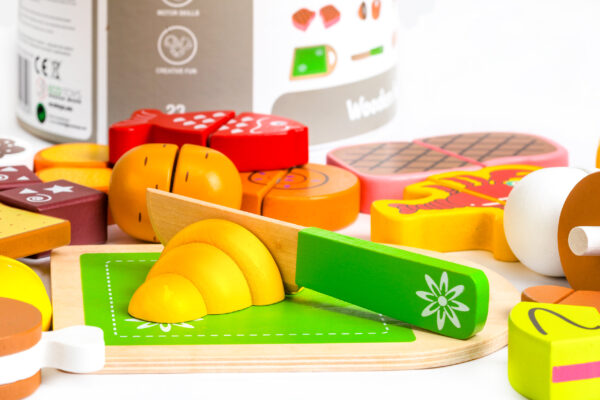 Mat for skjæring i tre 23 stykker ECOTOYS - Bilde 2