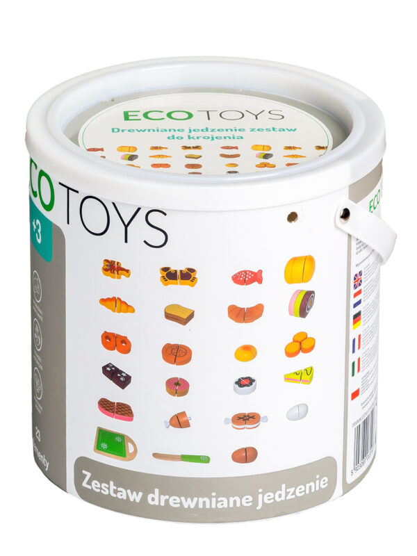 Mat for skjæring i tre 23 stykker ECOTOYS - Bilde 6