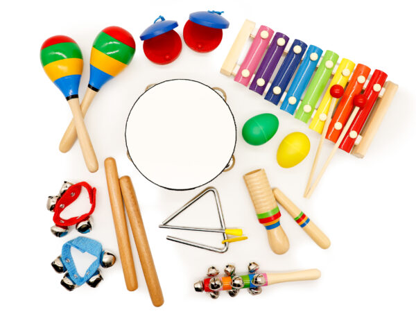 Musikksett 10 instrumenter for barn og ryggsekk ECOTOYS - Bilde 5