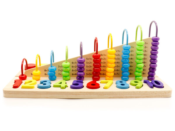 Pedagogisk leke kuleramme tallklosser ECOTOYS