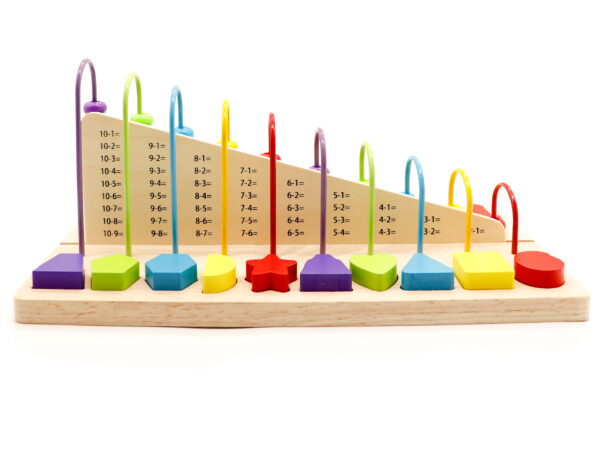 Pedagogisk leke kuleramme tallklosser ECOTOYS - Bilde 2