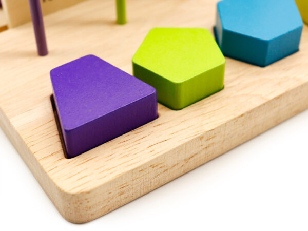Pedagogisk leke kuleramme tallklosser ECOTOYS - Bilde 7