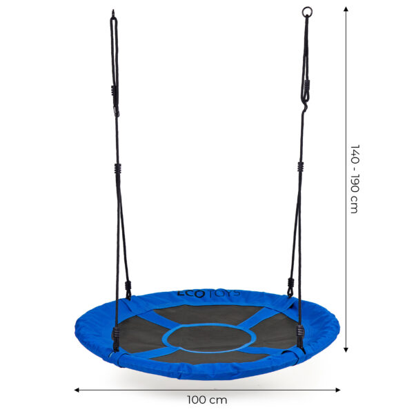 Hagehuske storkerede 100 cm ECOTOYS Blå - Bilde 7