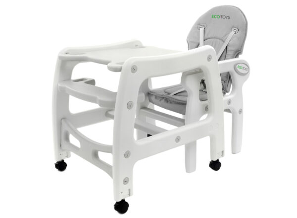 3i1 barnestol matesete gyngestol med bord ECOTOYS - Bilde 3