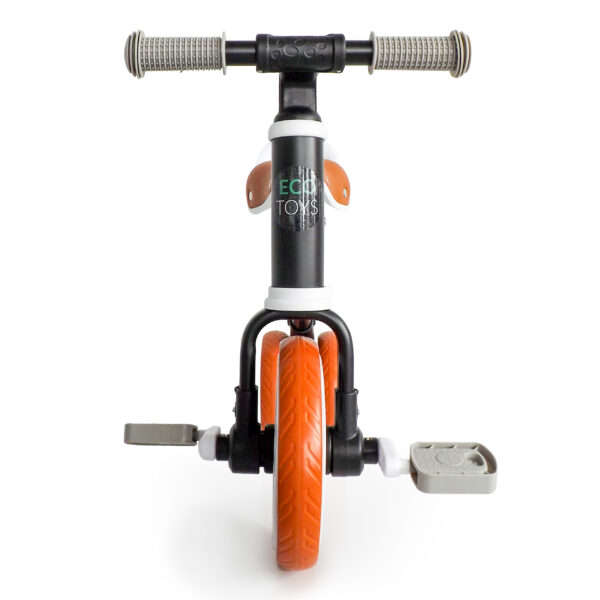 Løpesykkel med pedaler 2i1 ECOTOYS Svart - Bilde 4