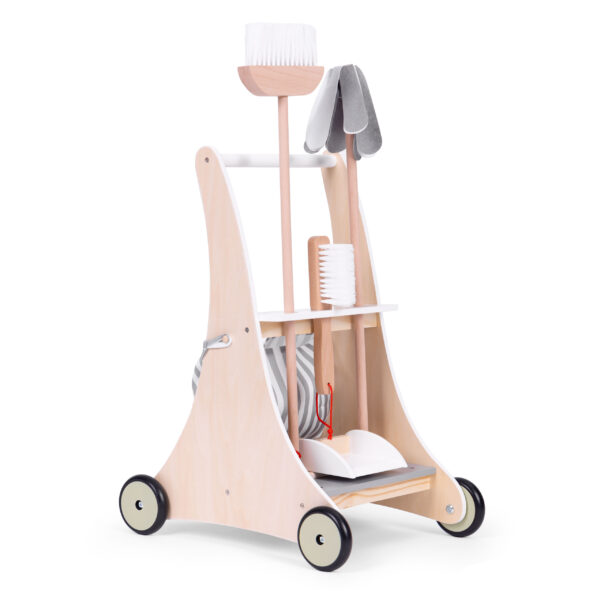 Trehjulvogn rengjøringssett ECOTOYS - Bilde 4