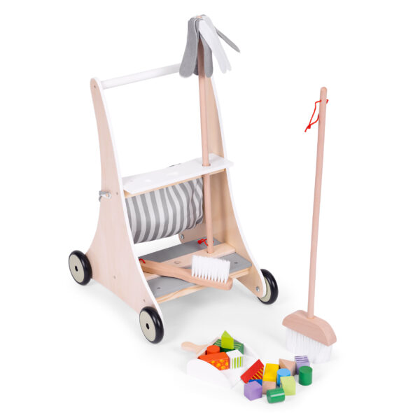 Trehjulvogn rengjøringssett ECOTOYS - Bilde 6