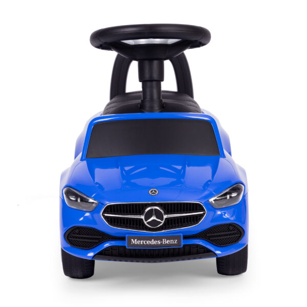Gåbil bil Mercedes C CLASS interaktivt ratt lyder Blå - Bilde 5