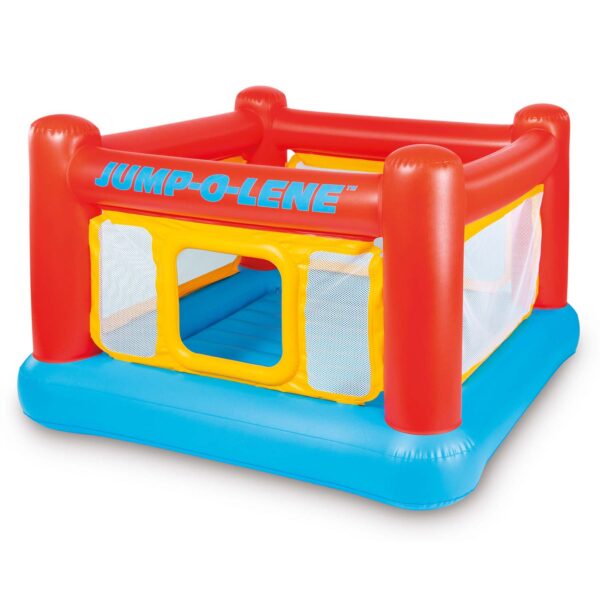 Oppblåsbar trampoline Slott 174 x 174 x 112 cm 48260 INTEX - Bilde 4
