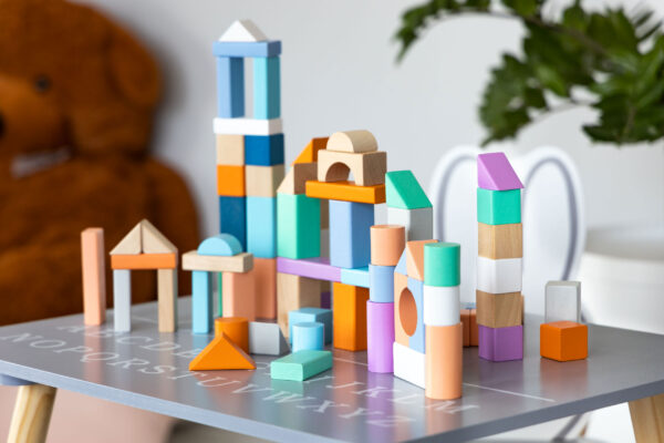 Treklosser 100 stk bøtte og sorter ECOTOYS - Bilde 5