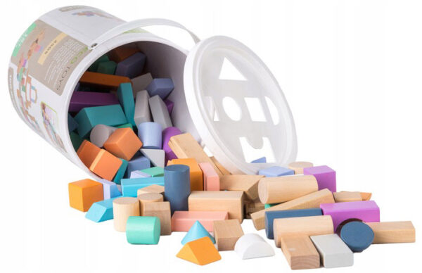 Treklosser 100 stk bøtte og sorter ECOTOYS - Bilde 6