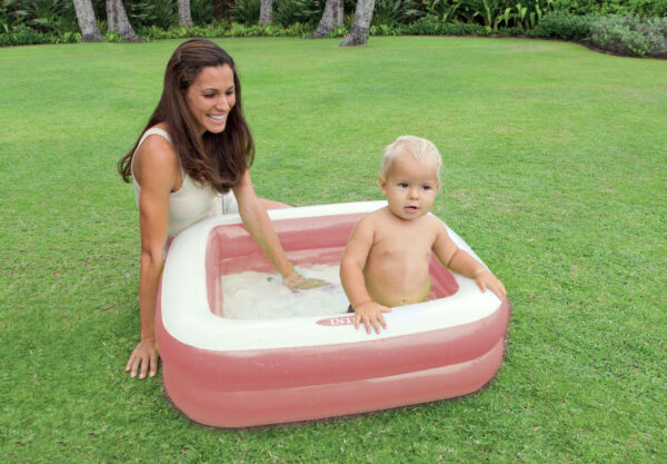 Oppblåsbart barnebasseng 57100 INTEX Rosa - Bilde 3
