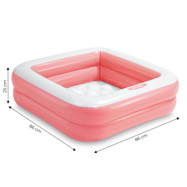 Oppblåsbart barnebasseng 57100 INTEX Rosa - Bilde 5