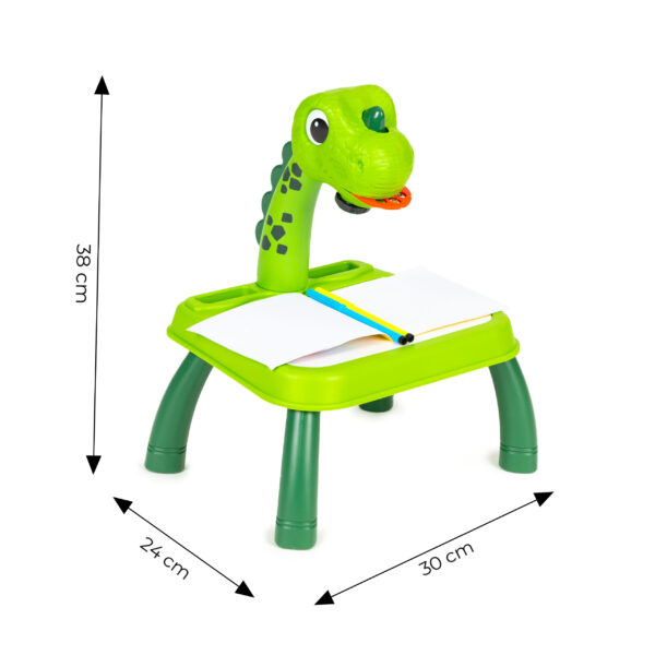 Projektor tavle for å tegne dinosaur med 12 tusjer 24 mønstre - Bilde 6