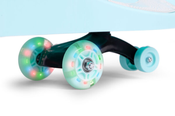 Svingbil for barn LED hjul ECOTOYS Blå - Bilde 3