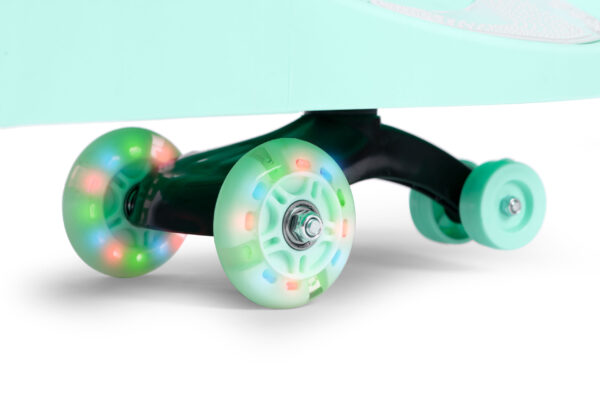 Svingbil for barn LED hjul ECOTOYS Grønn - Bilde 3