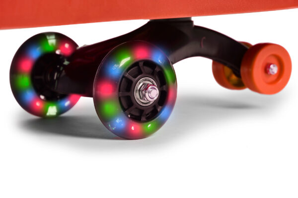 Svingbil for barn LED hjul ECOTOYS Rød - Bilde 3