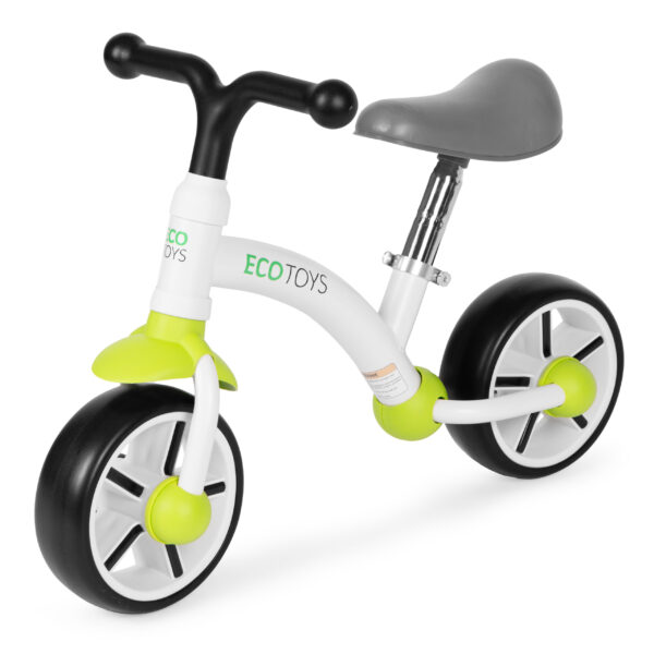 Løpesykkel for barn EVA hjul justerbart sete ECOTOYS Grønn - Bilde 3