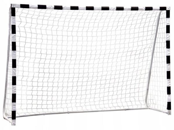 Fotballmål treningsnett 180x120 cm MultiGarden Svart-hvitt