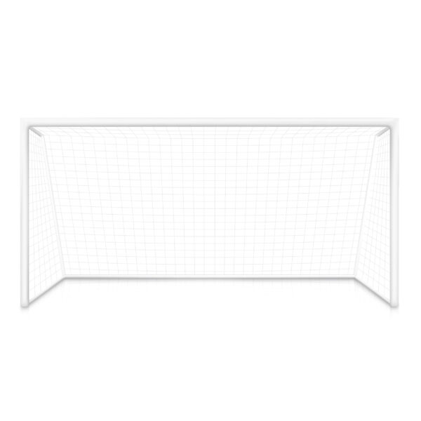 Fotballmål treningsnett 180x120 cm MultiGarden Svart-hvitt - Bilde 4