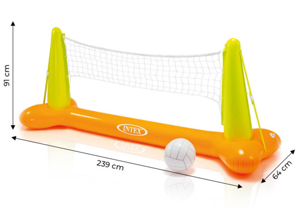 Sett for vannvolleyball flytende nett til basseng INTEX 56508 - Bilde 4