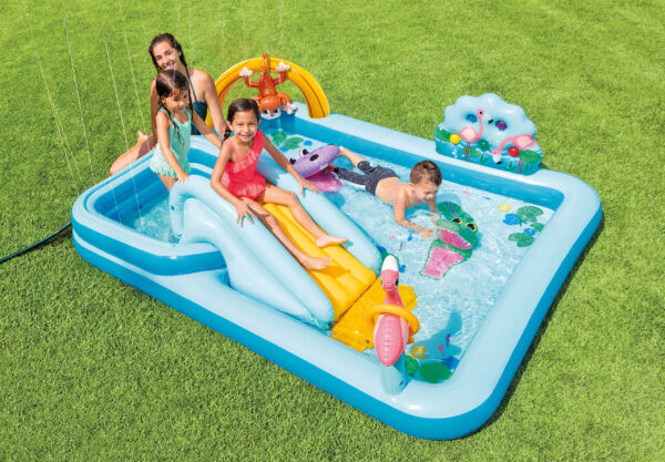 Bassenget vann lekeplass barnebasseng sklie INTEX 57161