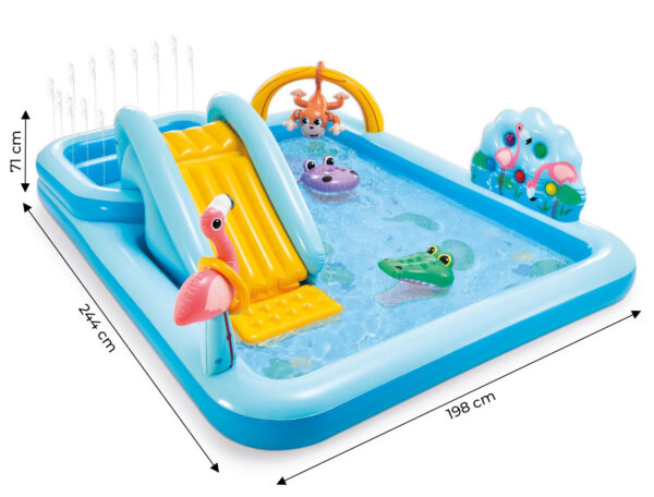 Bassenget vann lekeplass barnebasseng sklie INTEX 57161 - Bilde 5