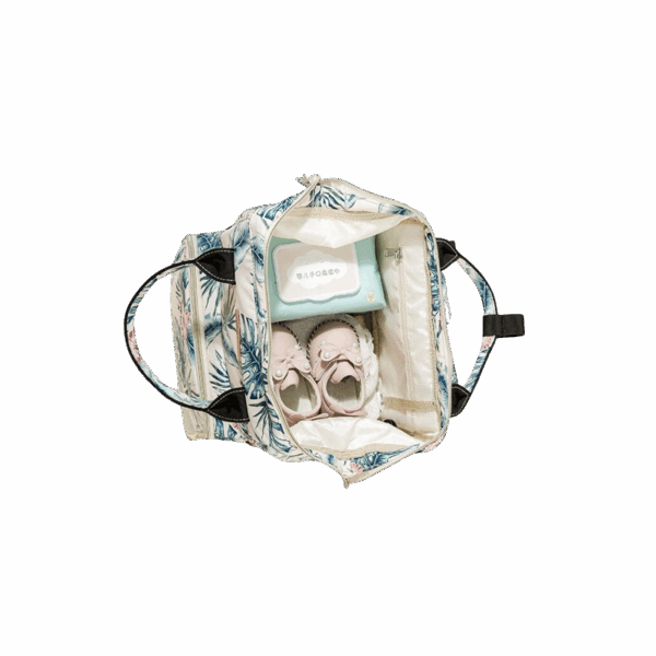 Torba, organizer do wózka plecak dla mamy Różowy 42x26x19cm PL152R - Bilde 8