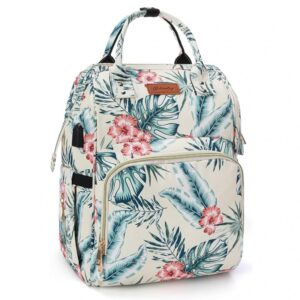 Veske organizer til barnevogn ryggsekk for mamma 42x26x19 cm PL152 Krem