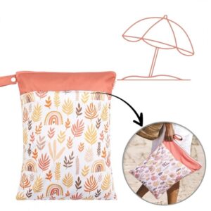 Vanntett veske organizer pose til barnevogn for tøfler til barnehage 30x40 cm WB01