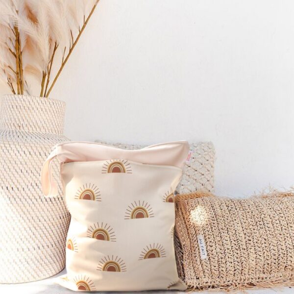 Vanntett bag organizer pose til barnevogn for tøfler til barnehage 30x40 cm WB02 - Bilde 3