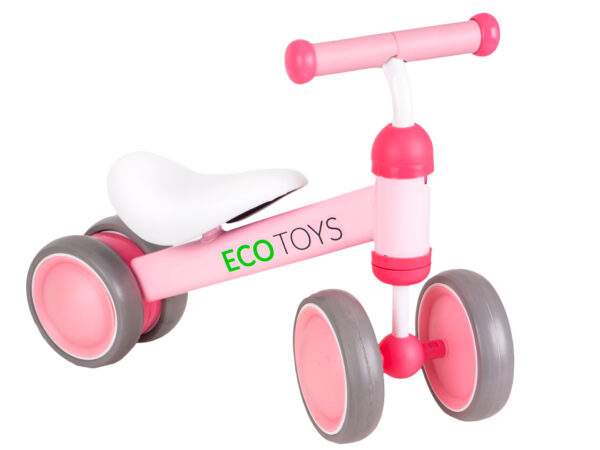 Treningsløpesykkel mini sykkel for barn ECOTOYS Rosa - Bilde 2