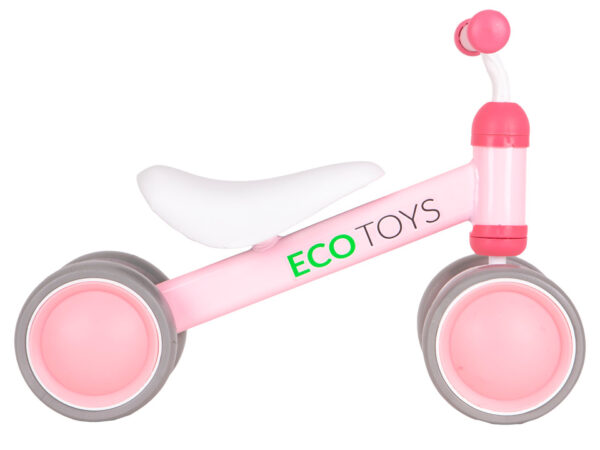 Treningsløpesykkel mini sykkel for barn ECOTOYS Rosa - Bilde 4