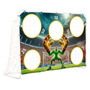Fotballtreningsmål med presisjonsduk 180x122 cm MultiGarden